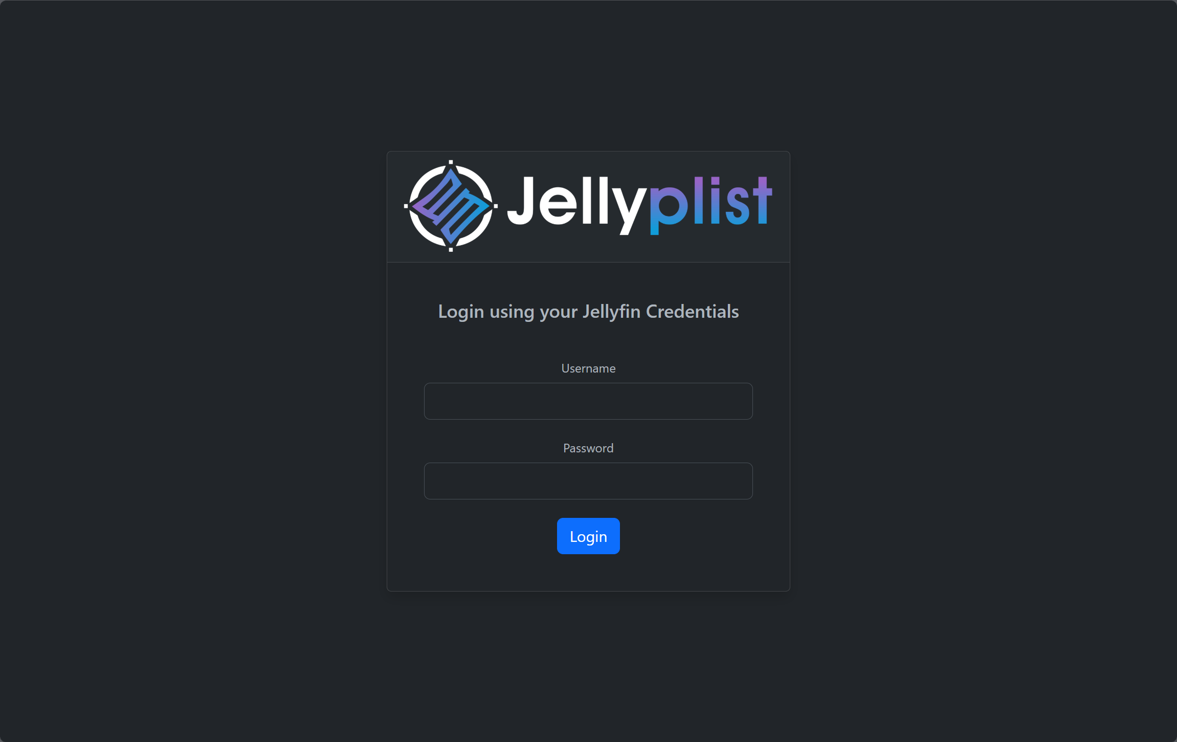 Jellyplist Login